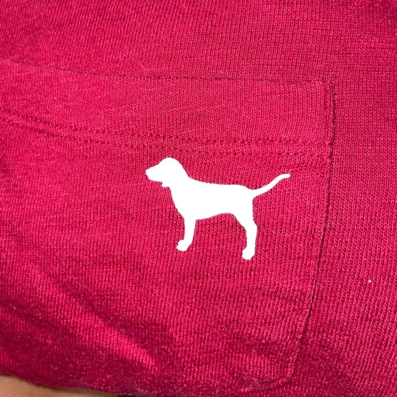 Pink Victoria secret Red Long Sleeve Top - Picture 6 of 6